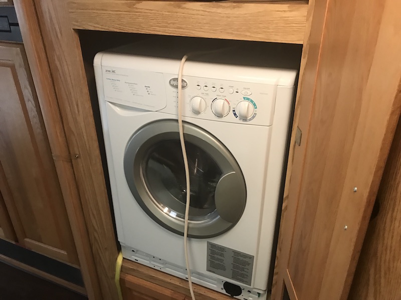 Removing And Installing An RV Washer And Dryer (Splendide 2100) - HappilyRV