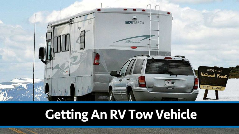 Getting An RV Tow Vehicle – Part 3. Researching and Deciding On Flat-Tow Equipment