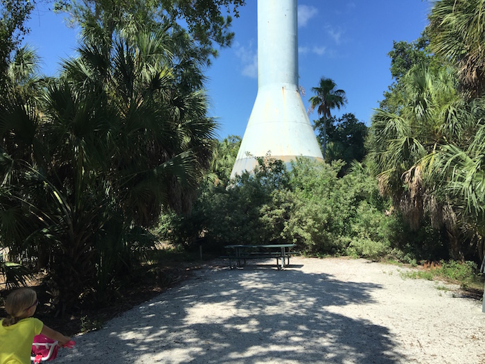 114 and 118 are right up against the water tower. Not exactly the view I'm looking for. Back when I was a kid, it was just woods. These two sites are newer.