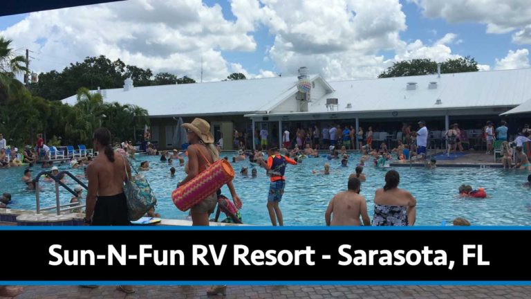 Inside The Sun-N-Fun RV Resort: Campground Review From Sarasota, FL.