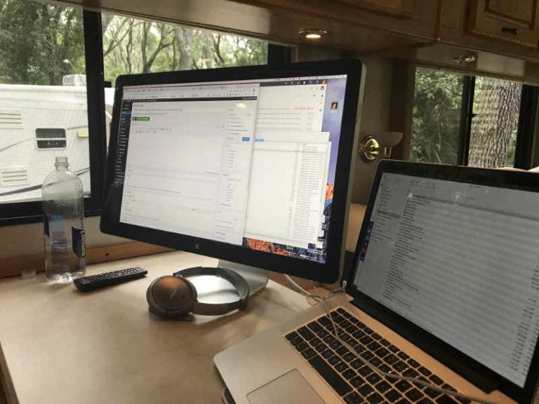 Using The RV As A Mobile Office (Even When You’re Not A Full-Timer)